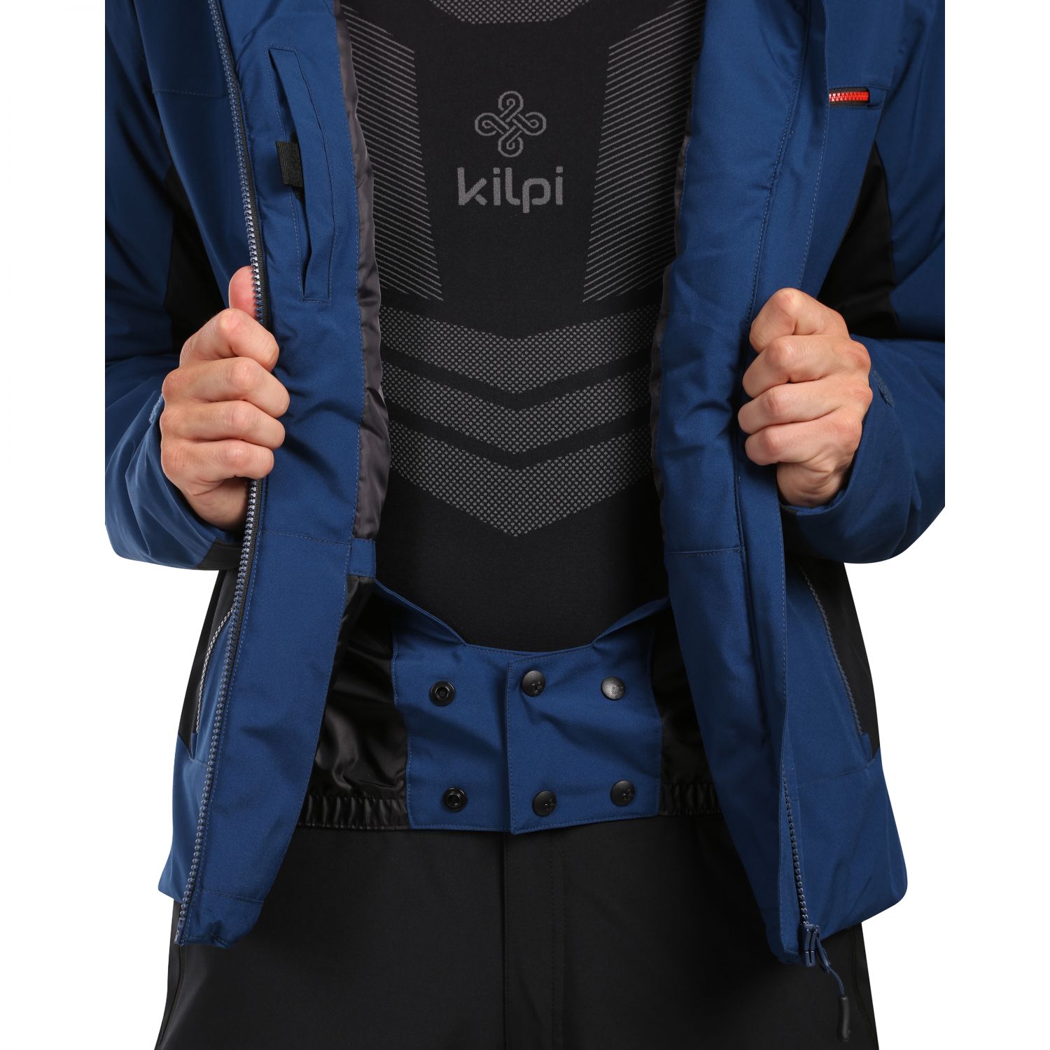 Kilpi Flip, pánska lyžiarska bunda, tmavomodrá