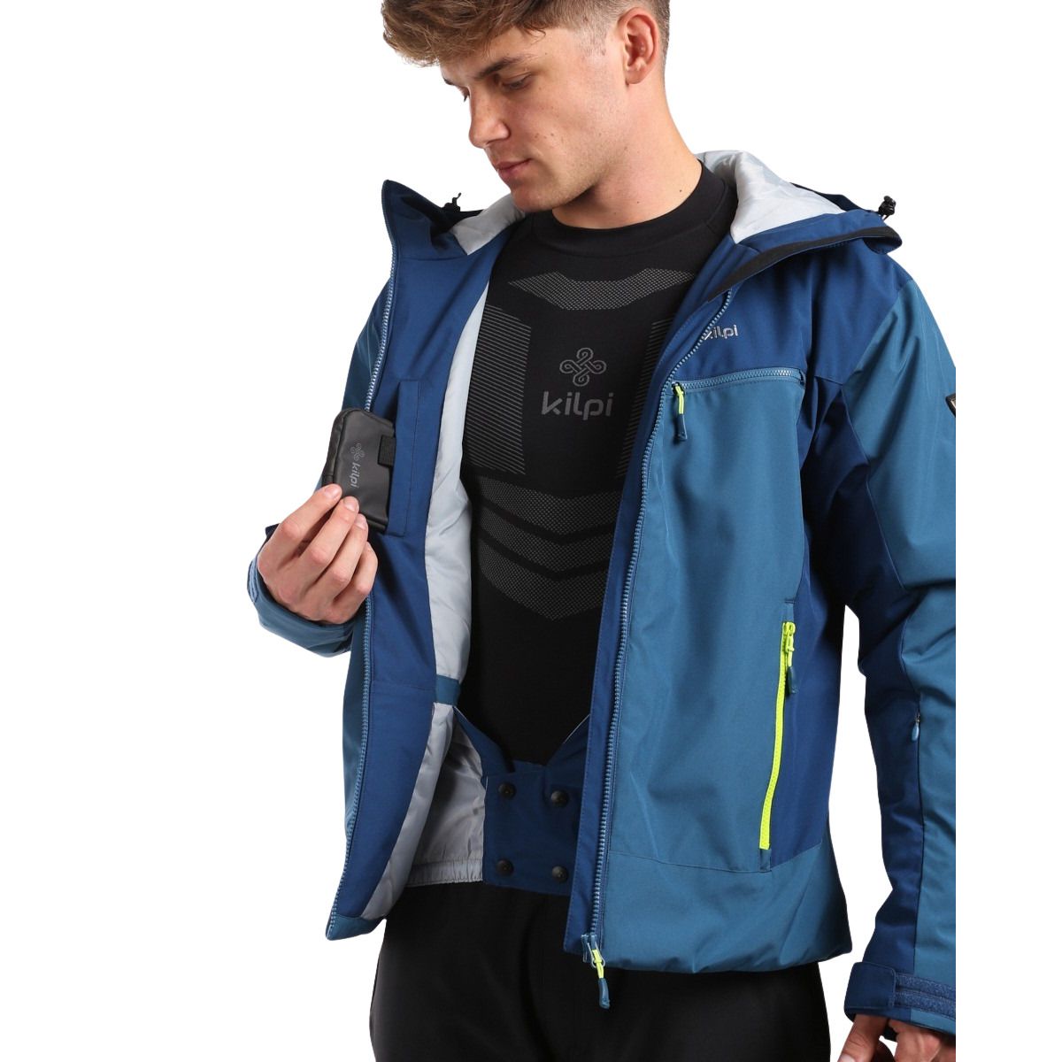 Kilpi Flip, ski jacket, men, dark blue