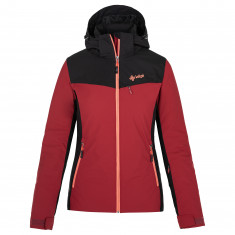Kilpi Flip, ski jacket, plus size, women, dark red