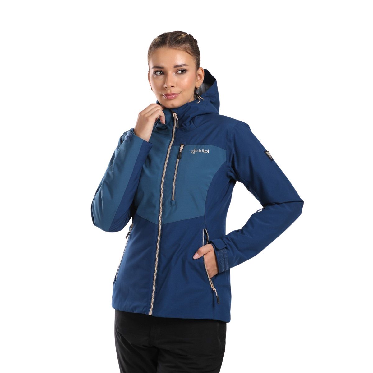 Kilpi Flip, ski jacket, women, dark blue