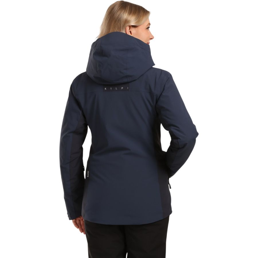 Kilpi Flip, ski-jas, plus size, dames, blauw