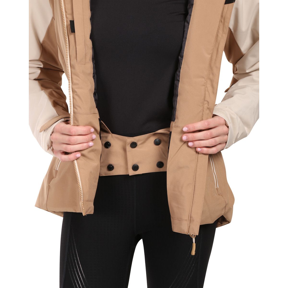 Kilpi Flip, Skidjacka, Dam, Beige