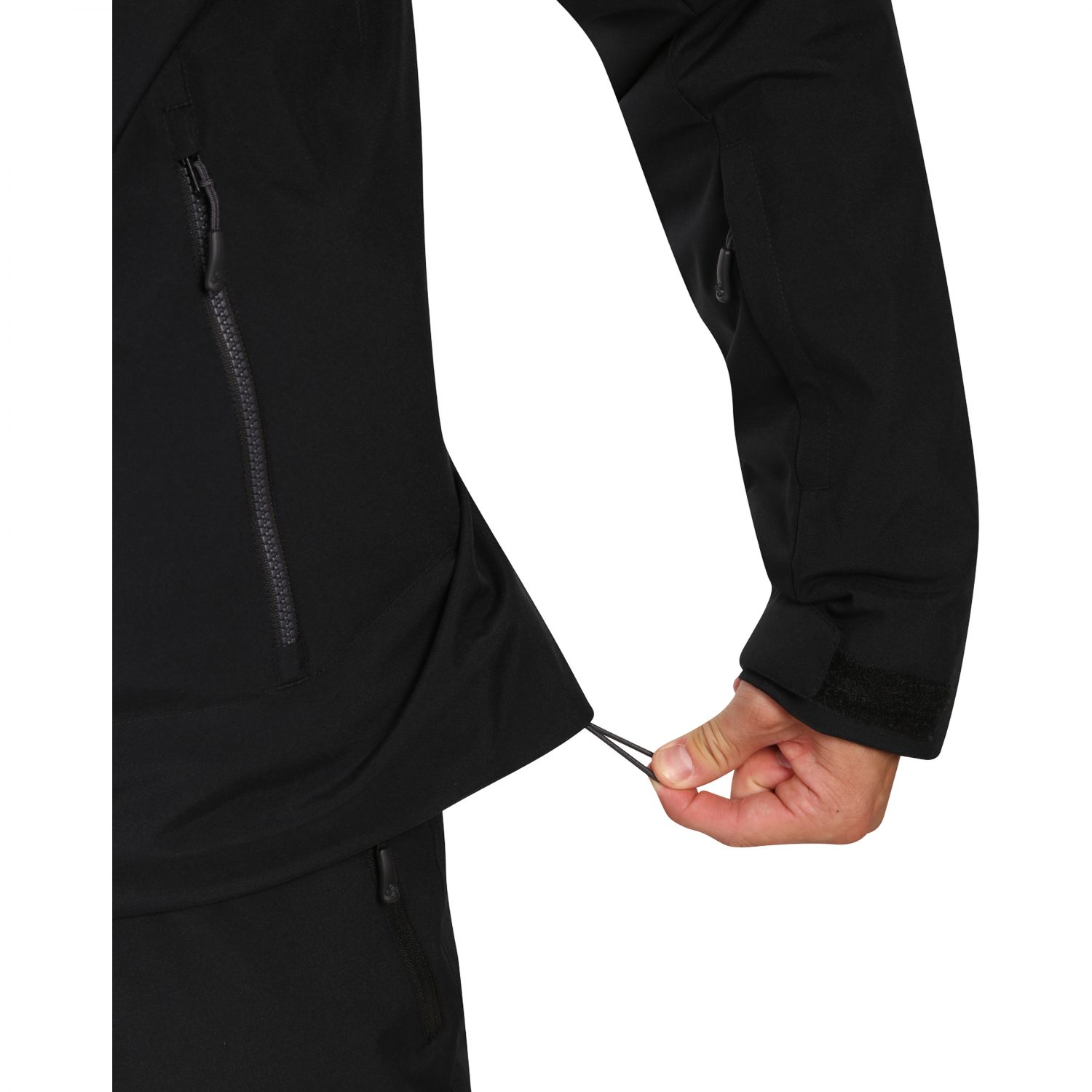 Kilpi Flip, veste de ski, homme, noir