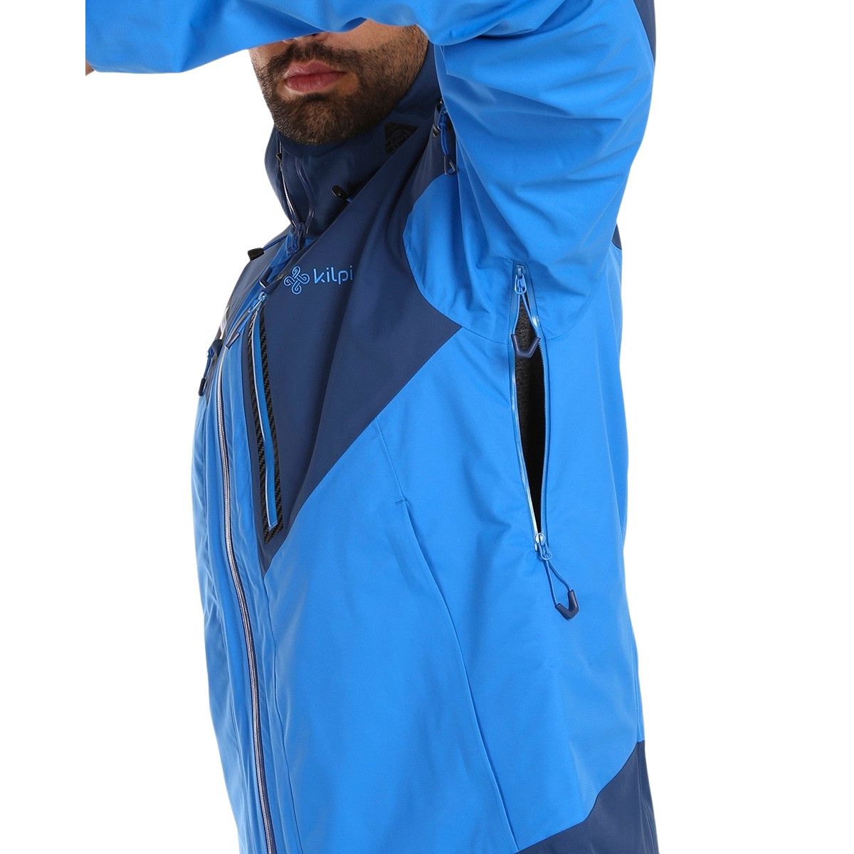 Kilpi Hastar, giacca shell da uomo, blu