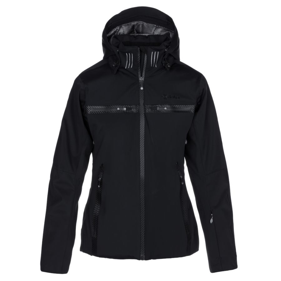 Kilpi Hattori-W Chaqueta de esquí para mujer, Negro