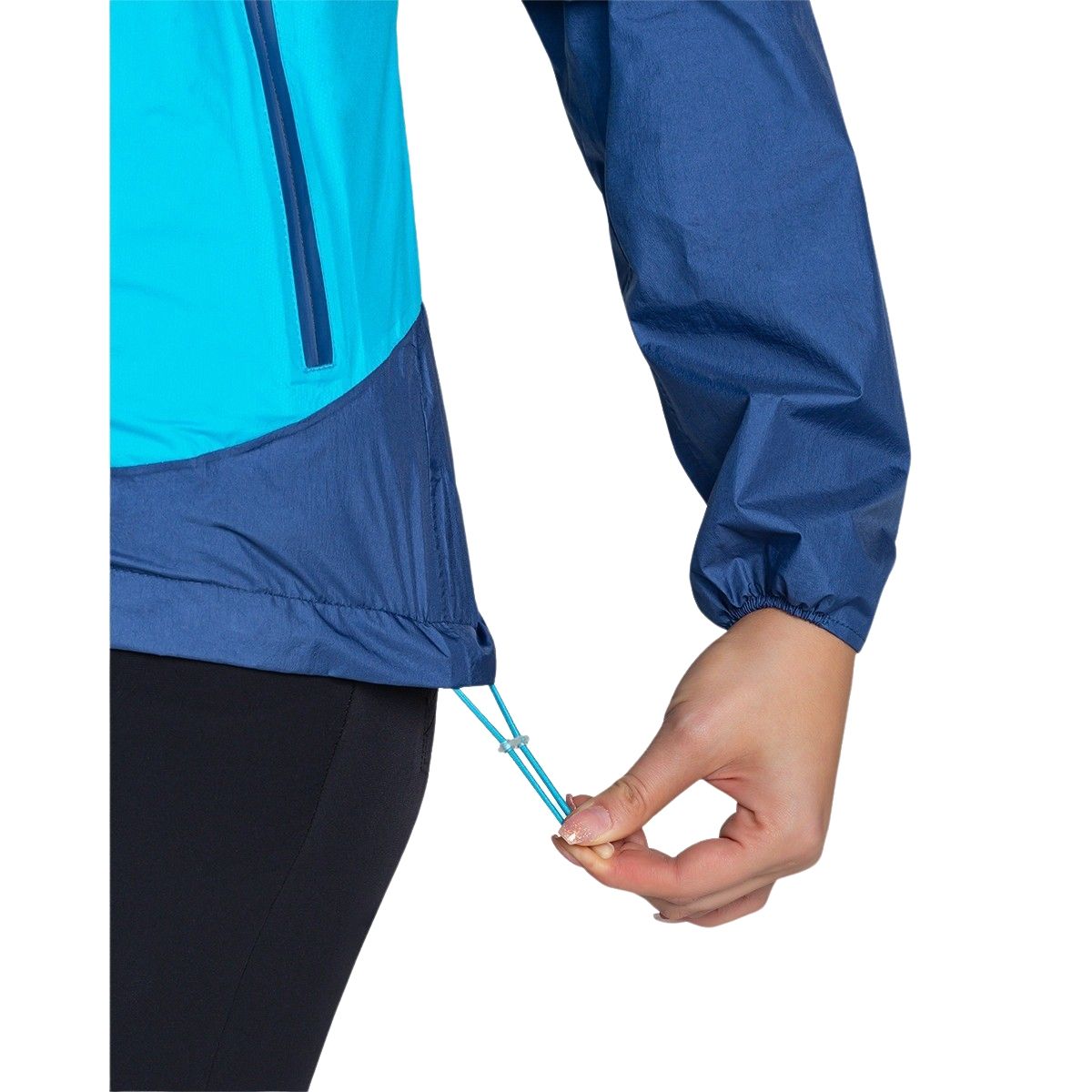 Kilpi Hurricane chubasquero para mujer, azul