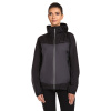 Kilpi Hurricane, jaqueta de chuva, feminina, preto/cinza