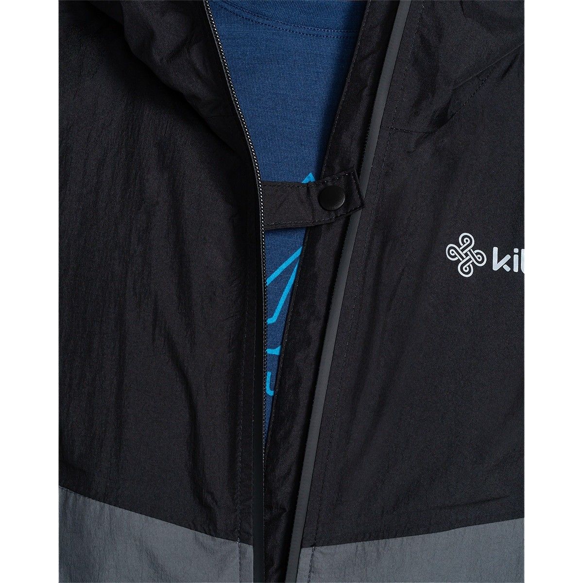 Kilpi Hurricane, rain jacket, men, black