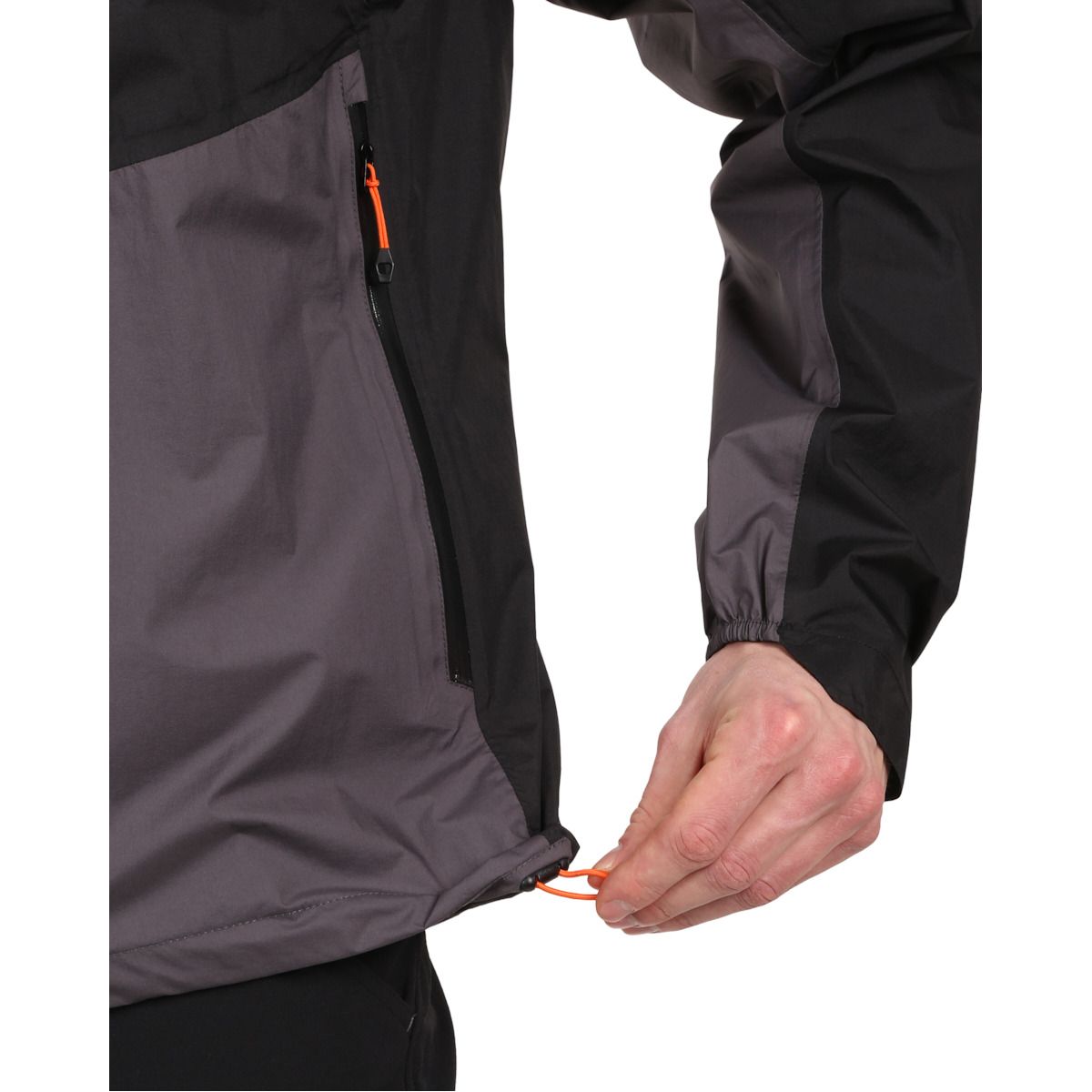Kilpi Hurricane, rain jacket, men, black