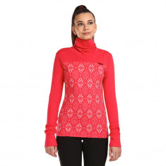 Kilpi Jannu, camiseta interior esquí mujer, rosa/gris