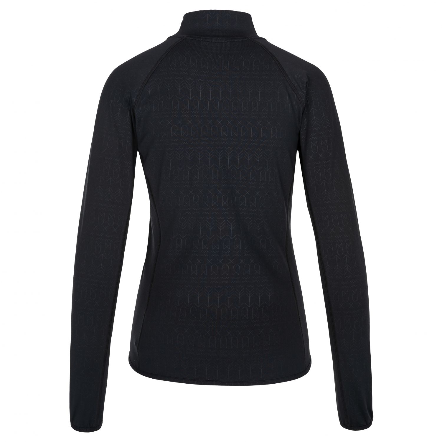 Kilpi Junie, capa intermedia para mujer, negro
