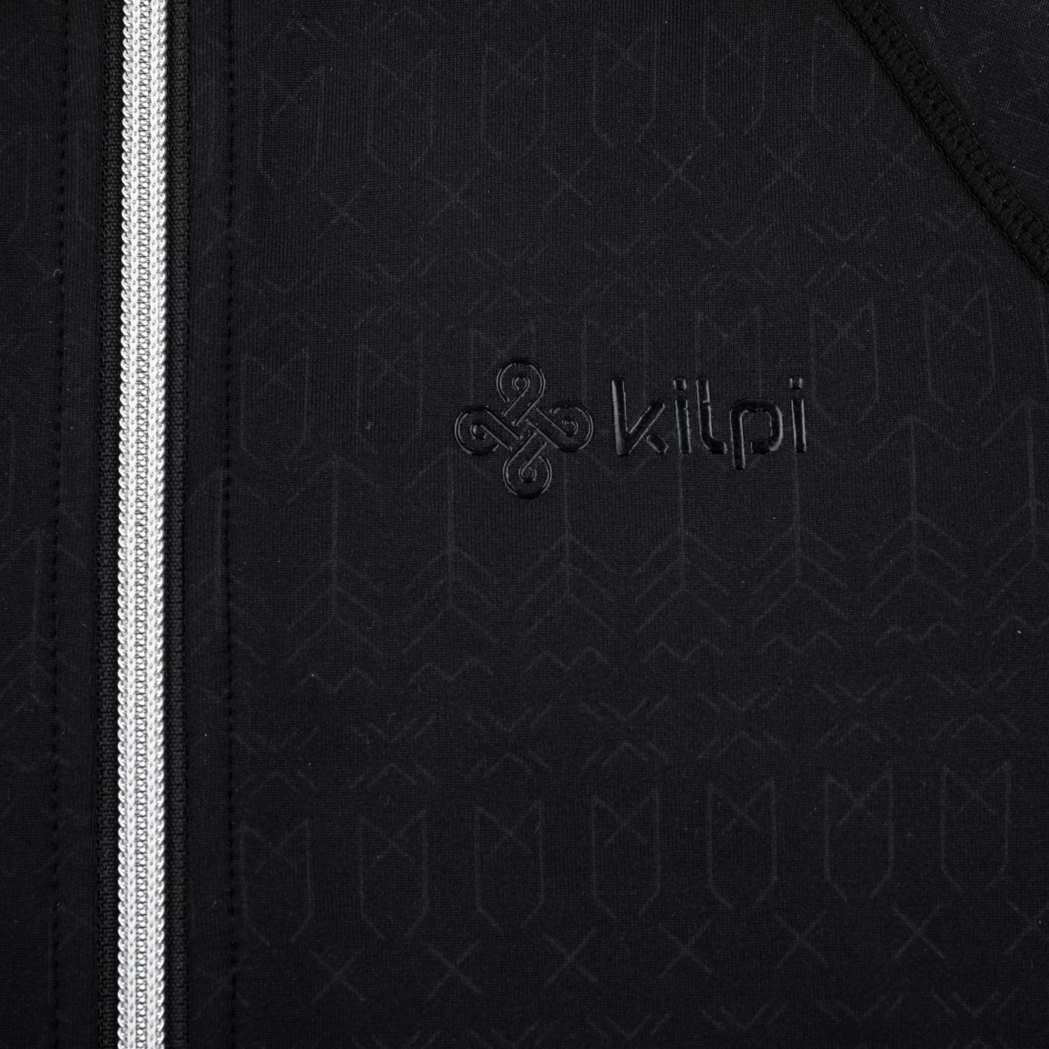 Kilpi Junie, capa intermedia para mujer, negro