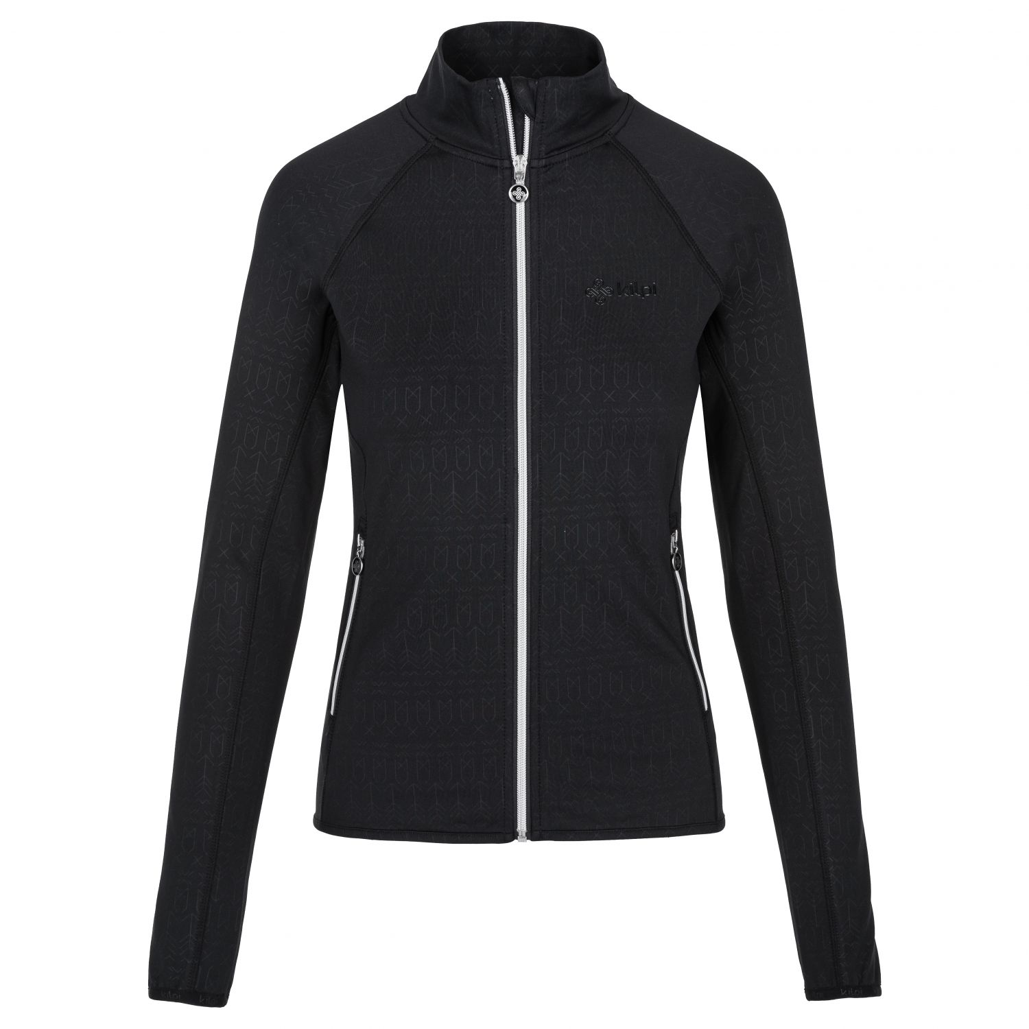 Kilpi Junie, capa intermedia para mujer, negro