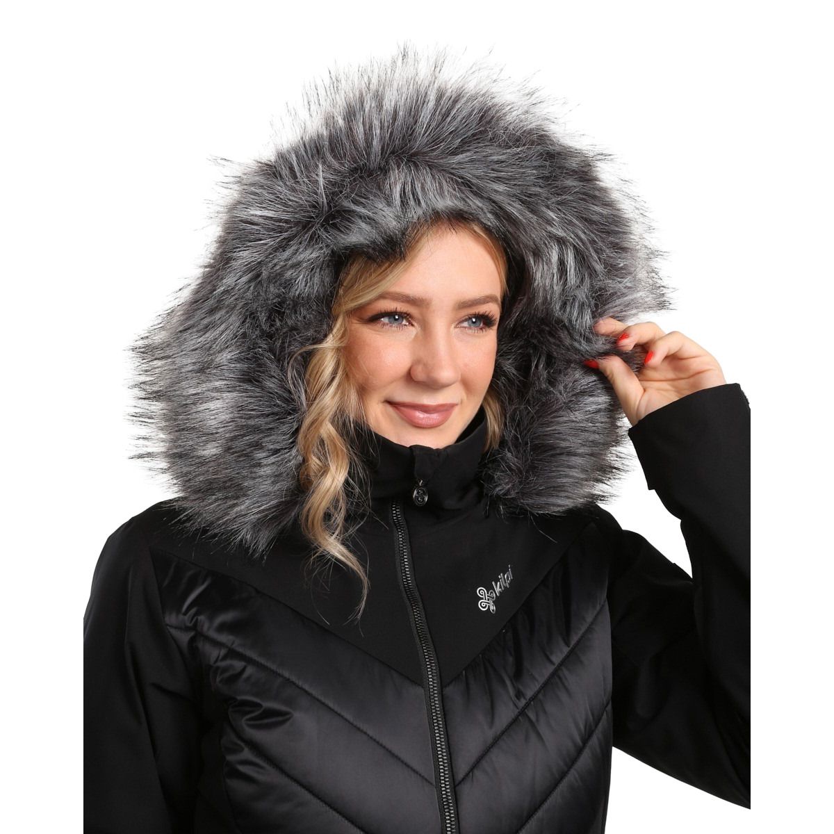 Kilpi Lin, manteau de ski, femmes, noir