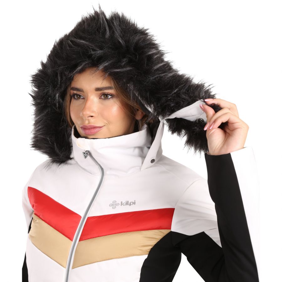 Kilpi Lin, Skijacke, Damen, weiß