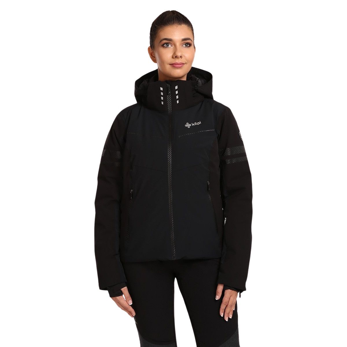 Kilpi Lorien, manteau de ski, femmes, noir