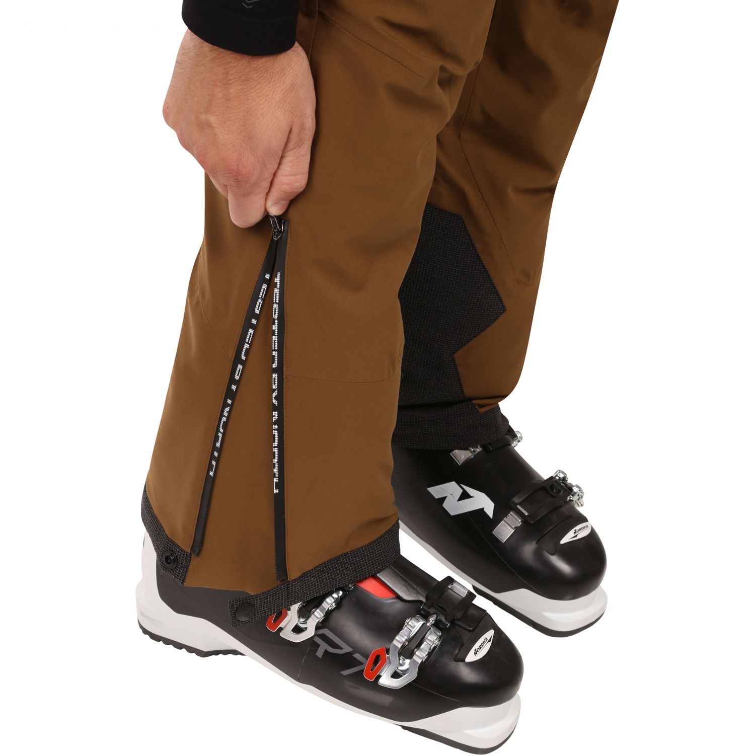 Kilpi Methone, pantalones de esquí, hombre, marrón