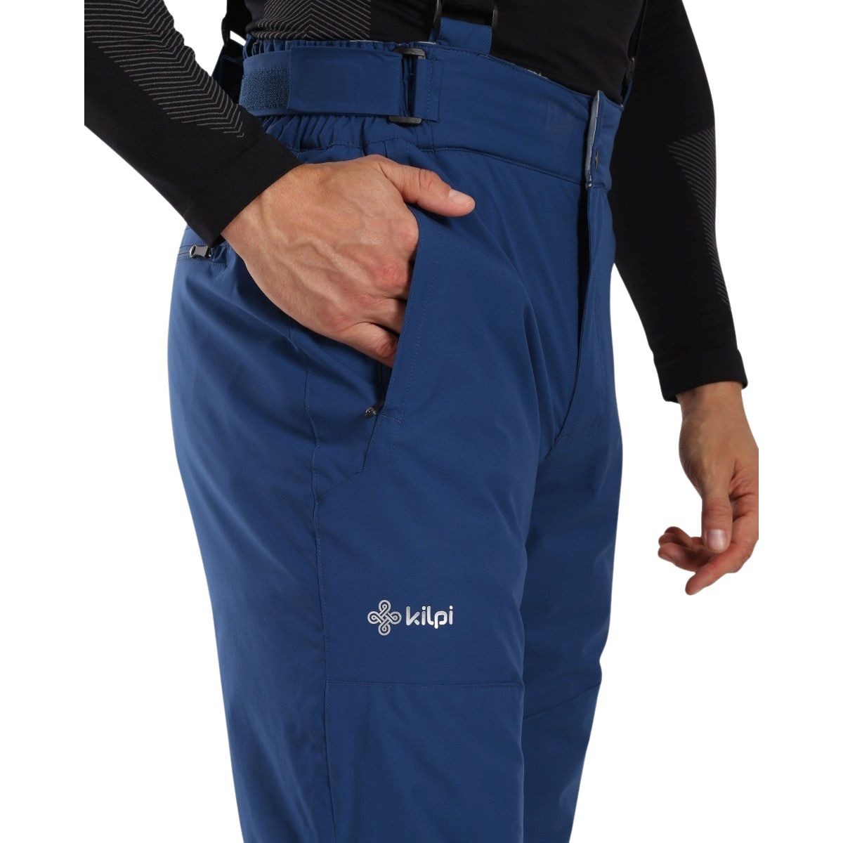 Kilpi Mimas, pantalons de ski, hommes, bleu foncé