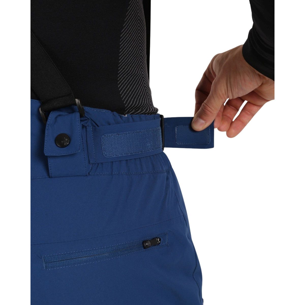 Kilpi Mimas, pantalons de ski, hommes, bleu foncé