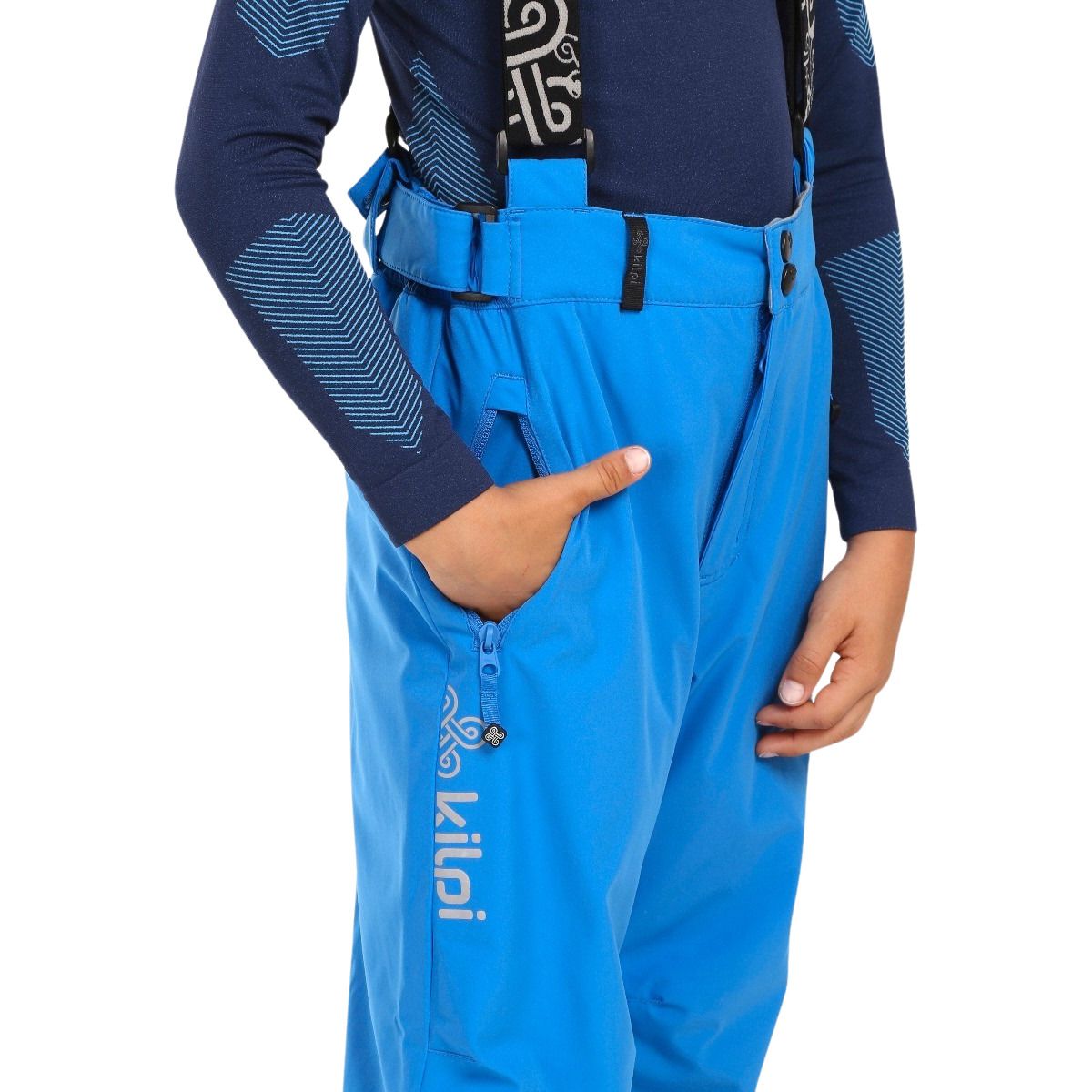 Kilpi Mimas, ski pants, junior, blue