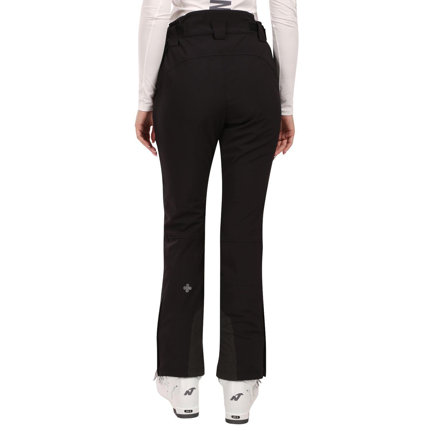 Kilpi Rhea, lyža?ské kalhoty, plus size, dámské, ?erné