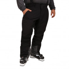 Kilpi Rhea, pantaloni da sci, taglie forti, uomo, nero