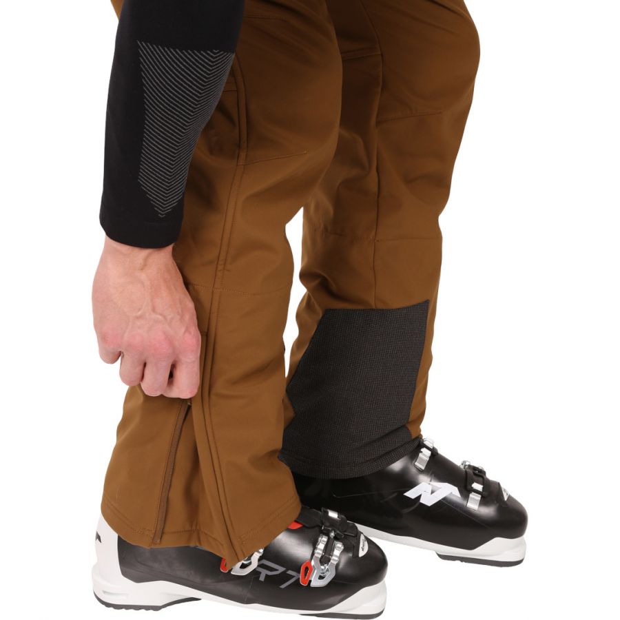 Kilpi Rhea, pantaloni da sci, uomo, marrone