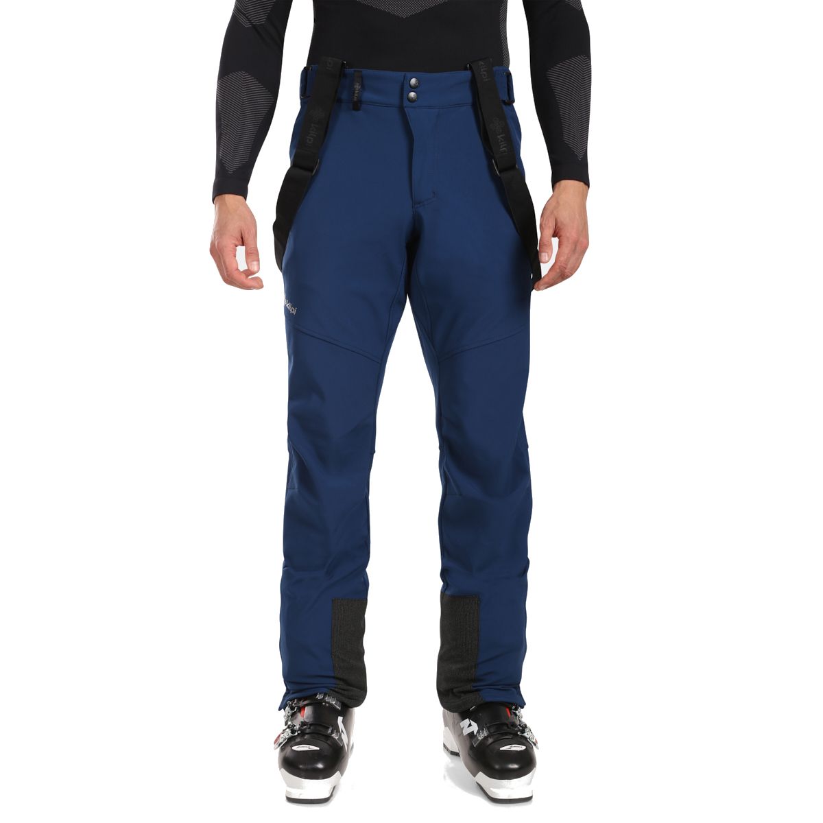 Kilpi Rhea, ski pants, plus size, men, dark blue