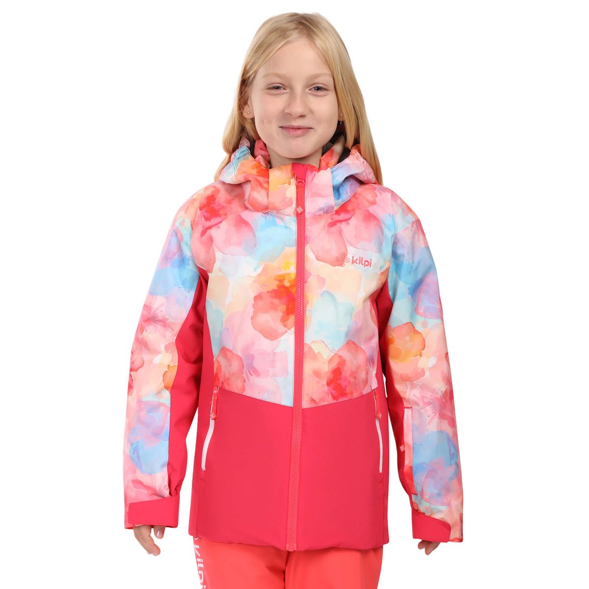 Kilpi Samara, kurtka narciarska, junior, pink