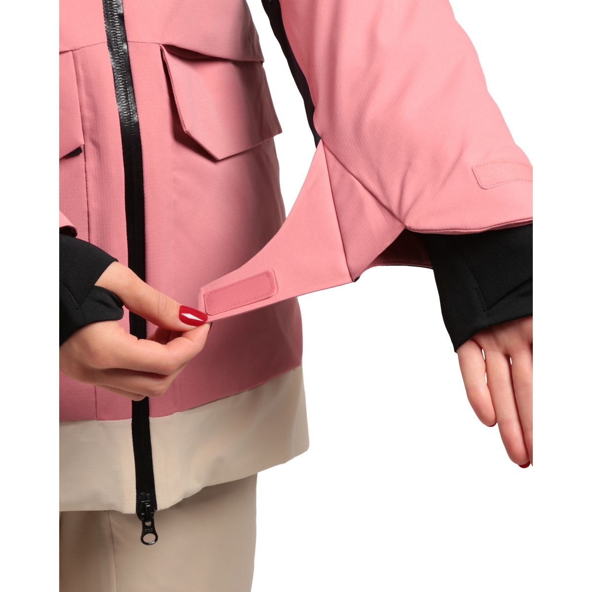 Kilpi Teen, giacca da sci, donna, corallo