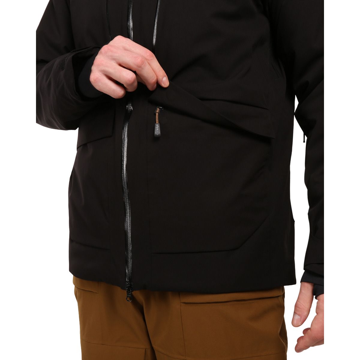 Kilpi Teen, lyžařská bunda, pánská, černá