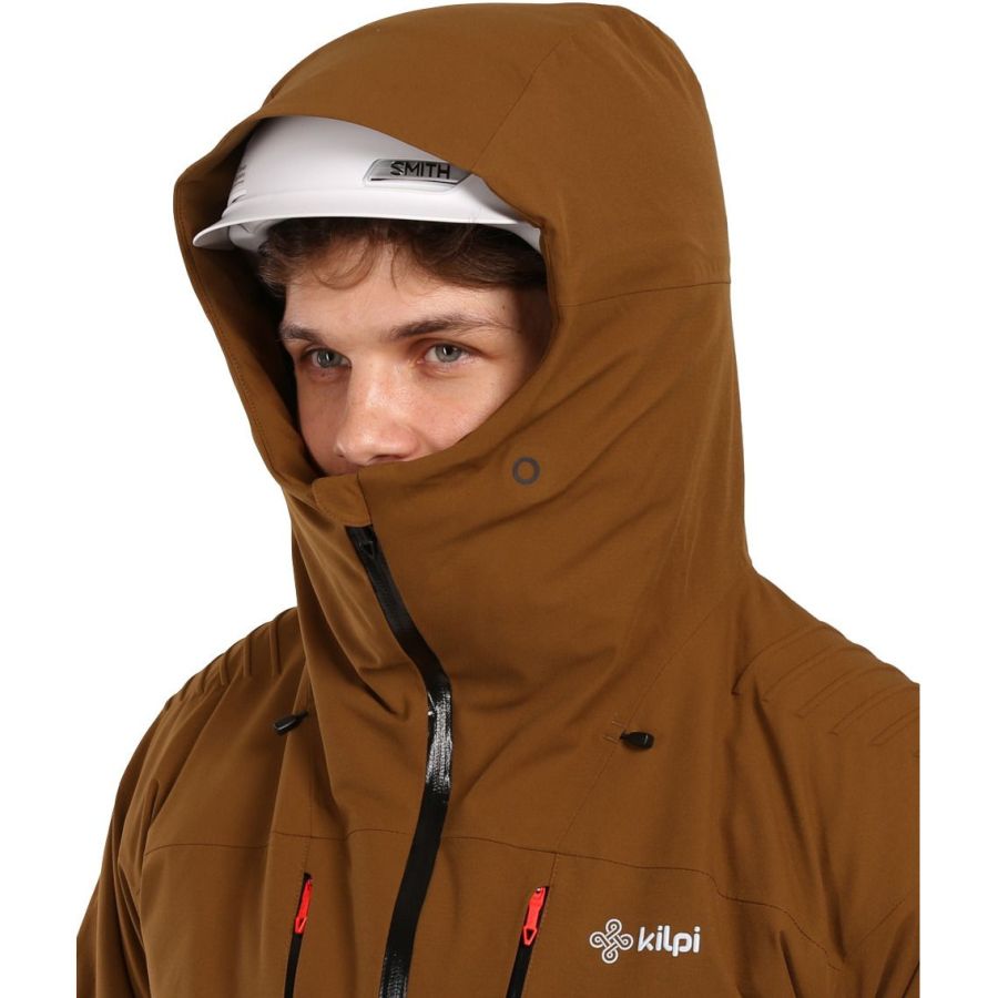 Kilpi Teen, lyžařská bunda, pánská, hnědá