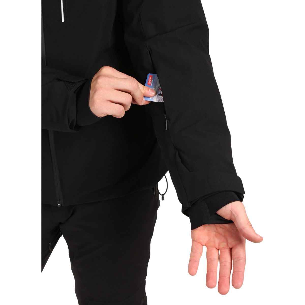 Kilpi Tonnsi, chaqueta de esquí, hombre, negro