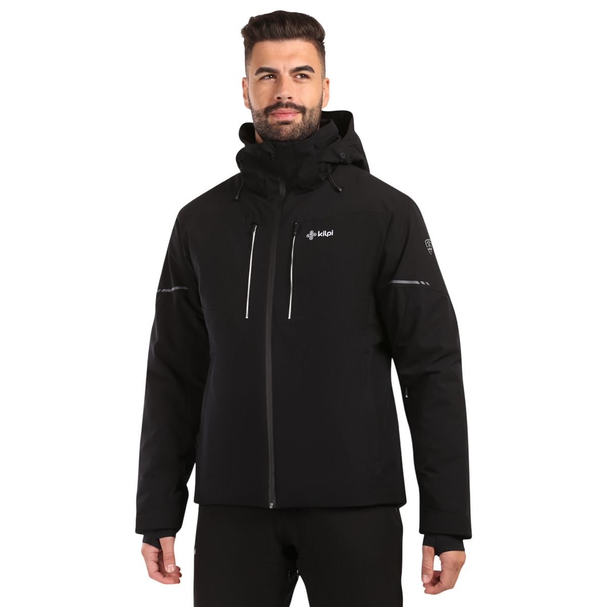 Kilpi Tonnsi, laskettelutakki, plus size, miesten, musta