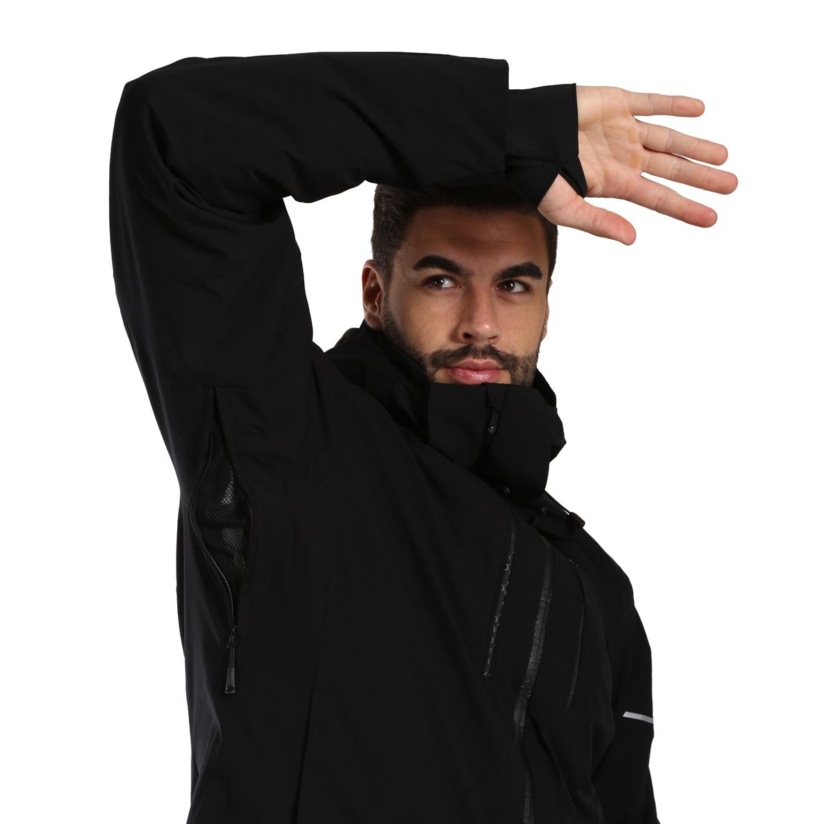 Kilpi Tonnsi, ski jacket, plus size, men, black