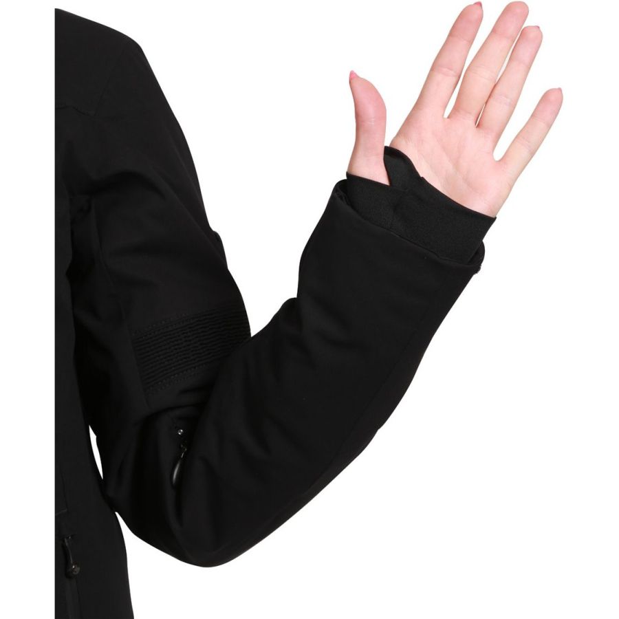 Kilpi Valera, Chaqueta de esquí para mujer, Negro
