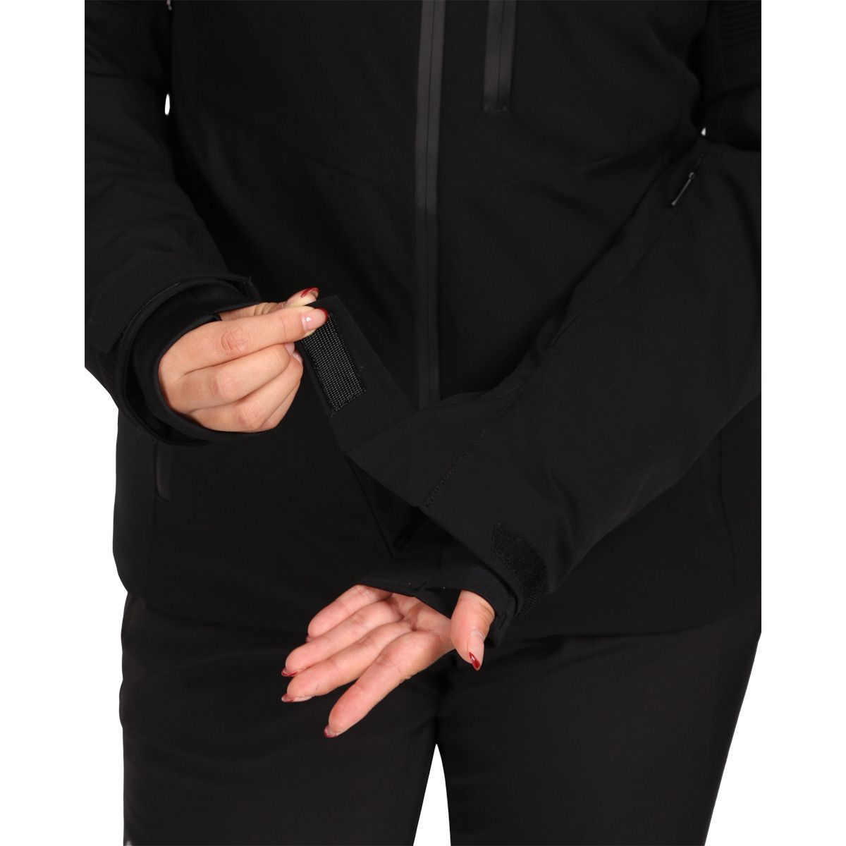 Kilpi Valera, ly?a?ská bunda, plus size, dámská, ?erná