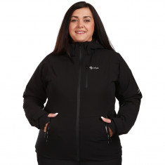 Kilpi Valera lyžiarska bunda, plus size, dámska, čierna