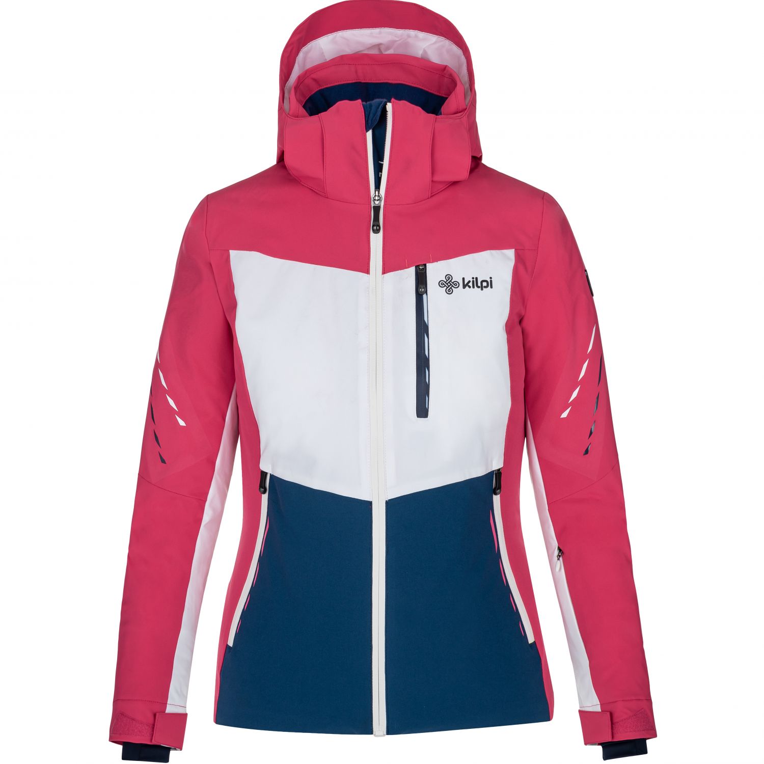 Kilpi Valera, manteau de ski, femmes, rose/bleu