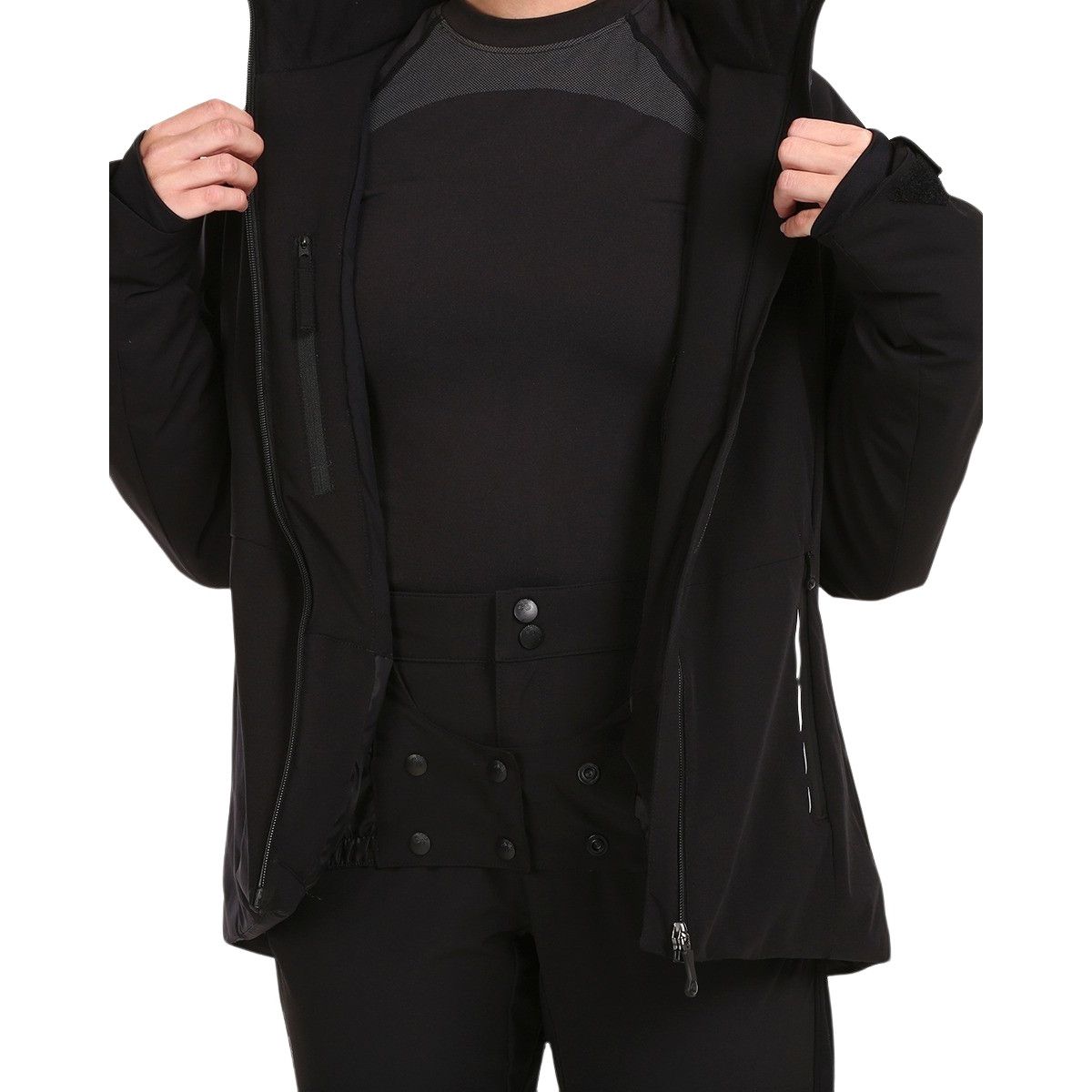 Kilpi Valera, ski jacket, women, black