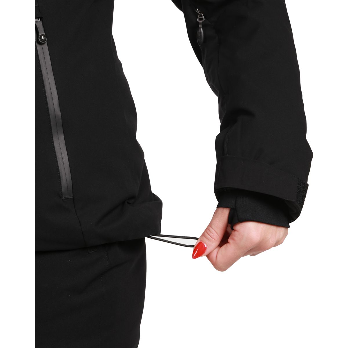 Kilpi Valera, ski jacket, women, black