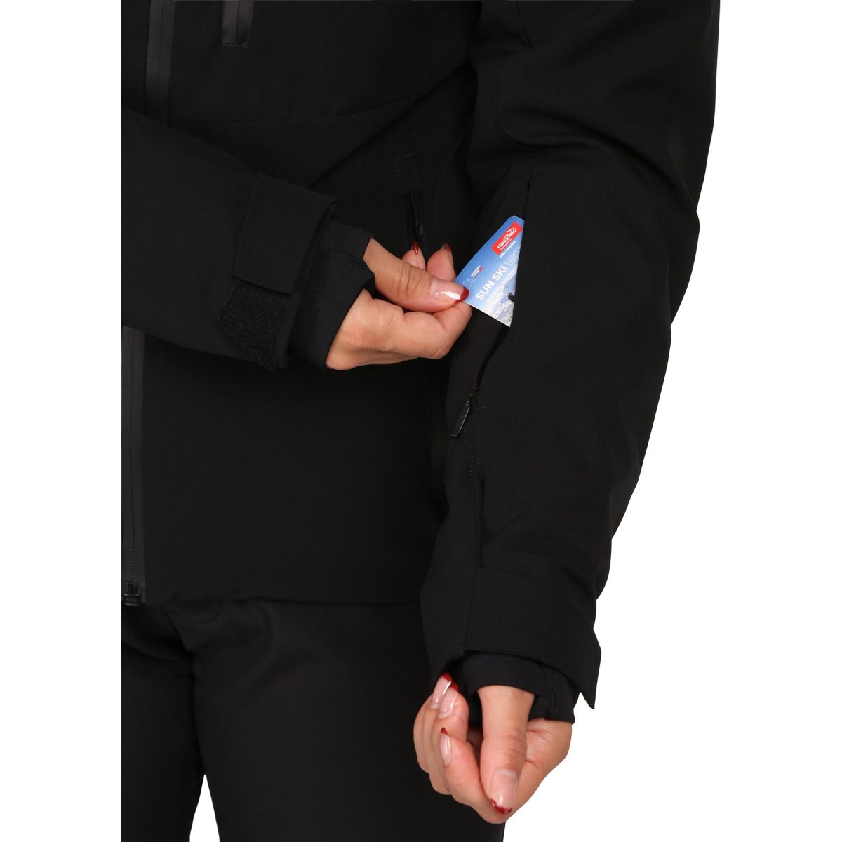 Kilpi Valera, Skijacke, Plus size, Damen, schwarz