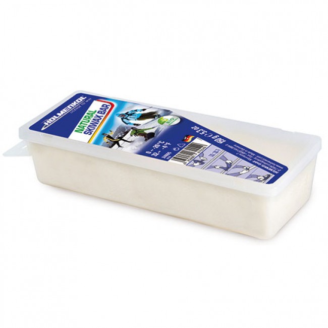 Kit de inicio de lijado y encerado Holmenkol, plata 