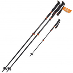 Komperdell Carbon C2 Ultralight, bâtons de ski, orange