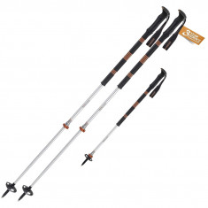 Komperdell Contour Titanal 2 Foam, bâtons de ski, gris/orange