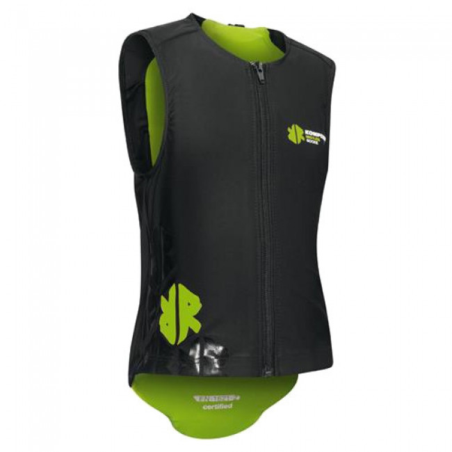 Komperdell Junior Super Eco Vest, osłona pleców, junior, zielony