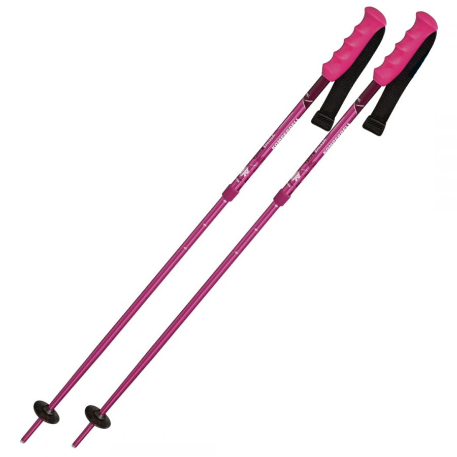 Komperdell Smash Series Pink, ski poles, junior