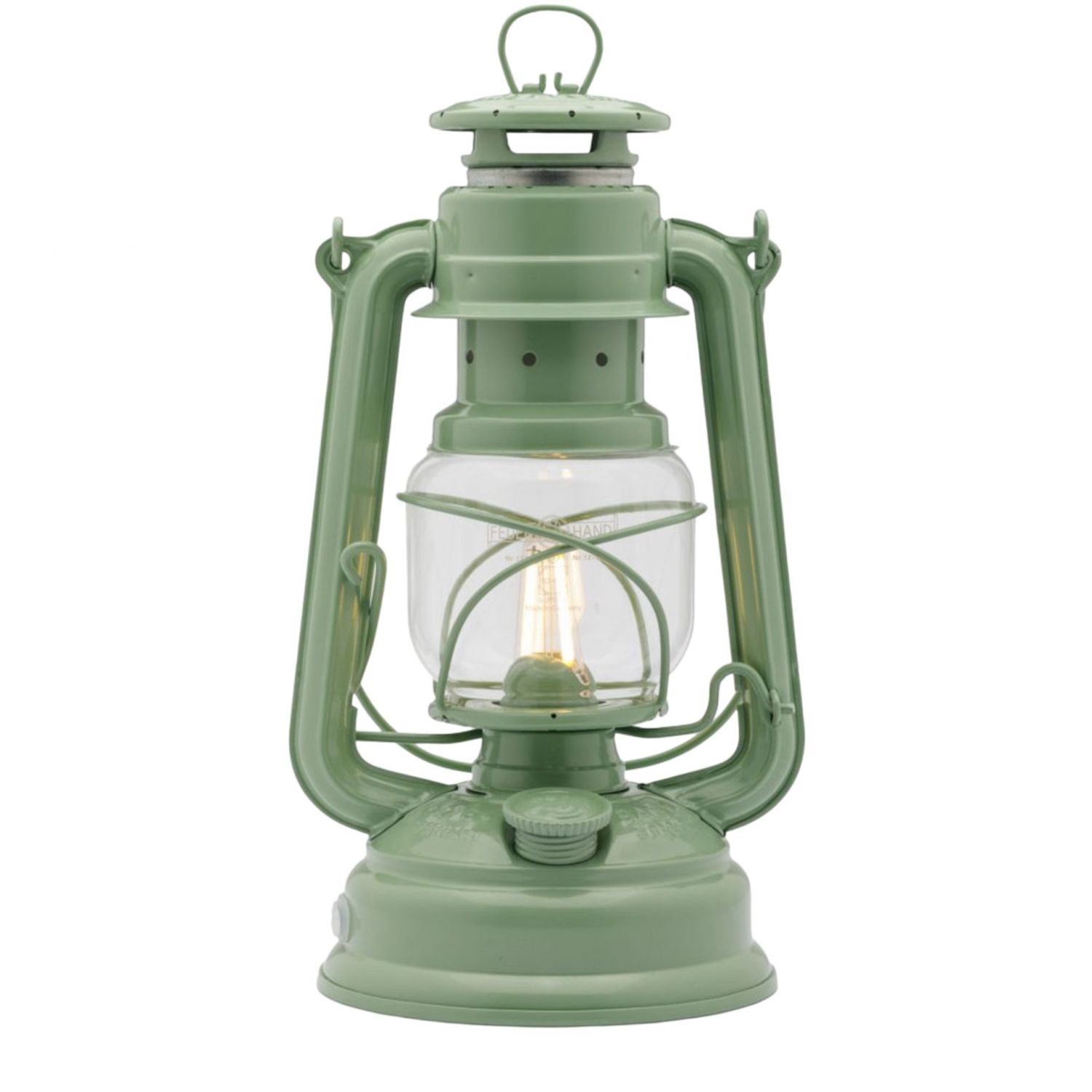 Lanterna LED Feuerhand Bebé Especial 276 S, Verde claro