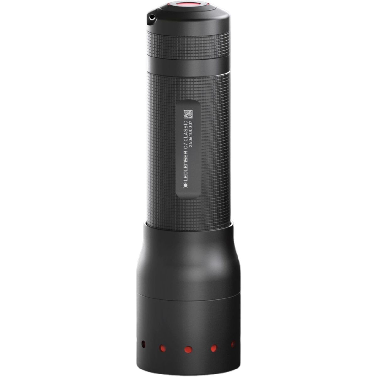 Ledlenser C7 Classic, taskulamppu, musta