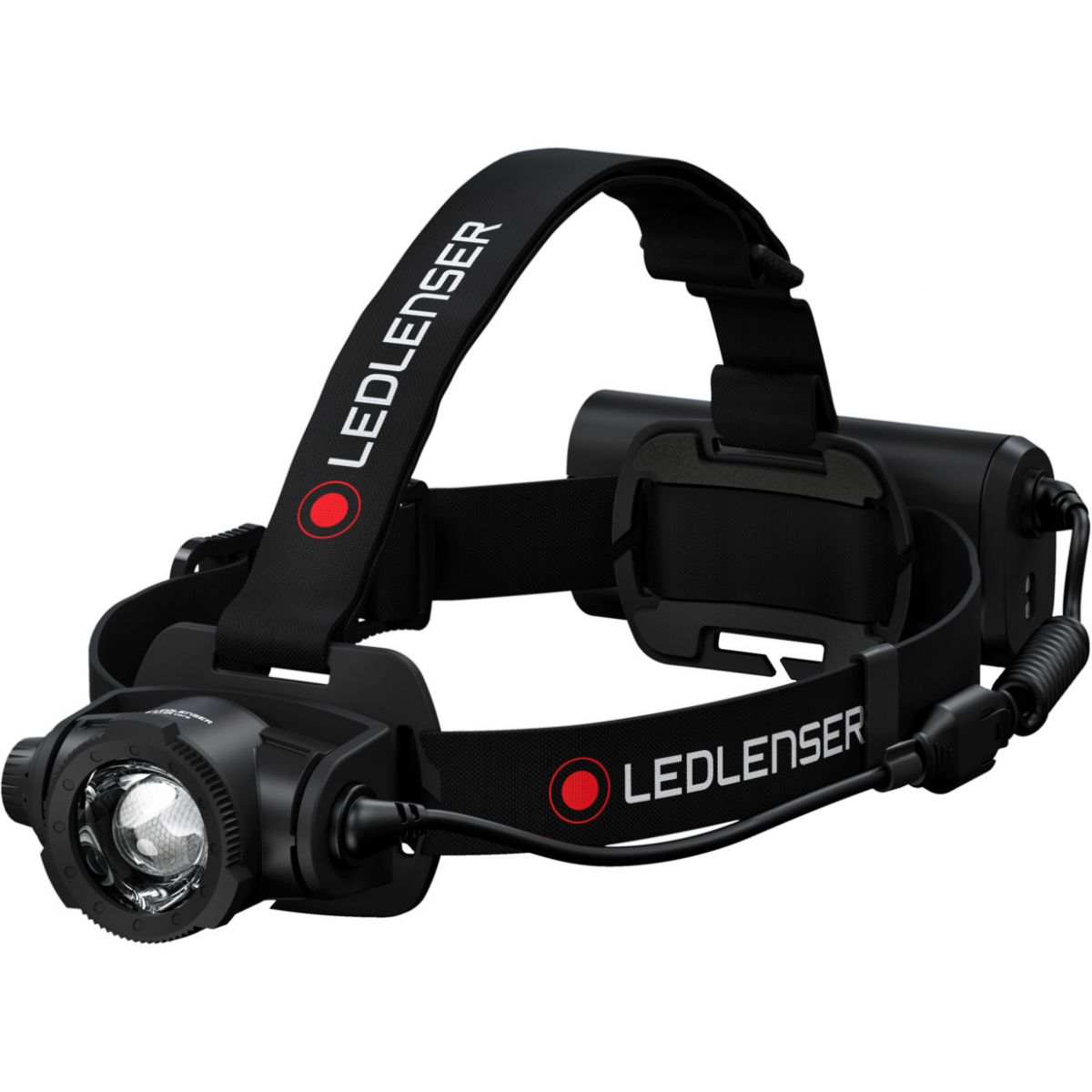 Ledlenser H15R Core, pandelampe, sort